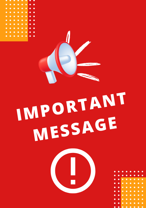 important message