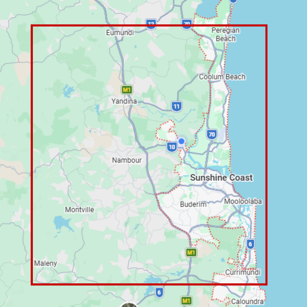 sunshine coast service areas